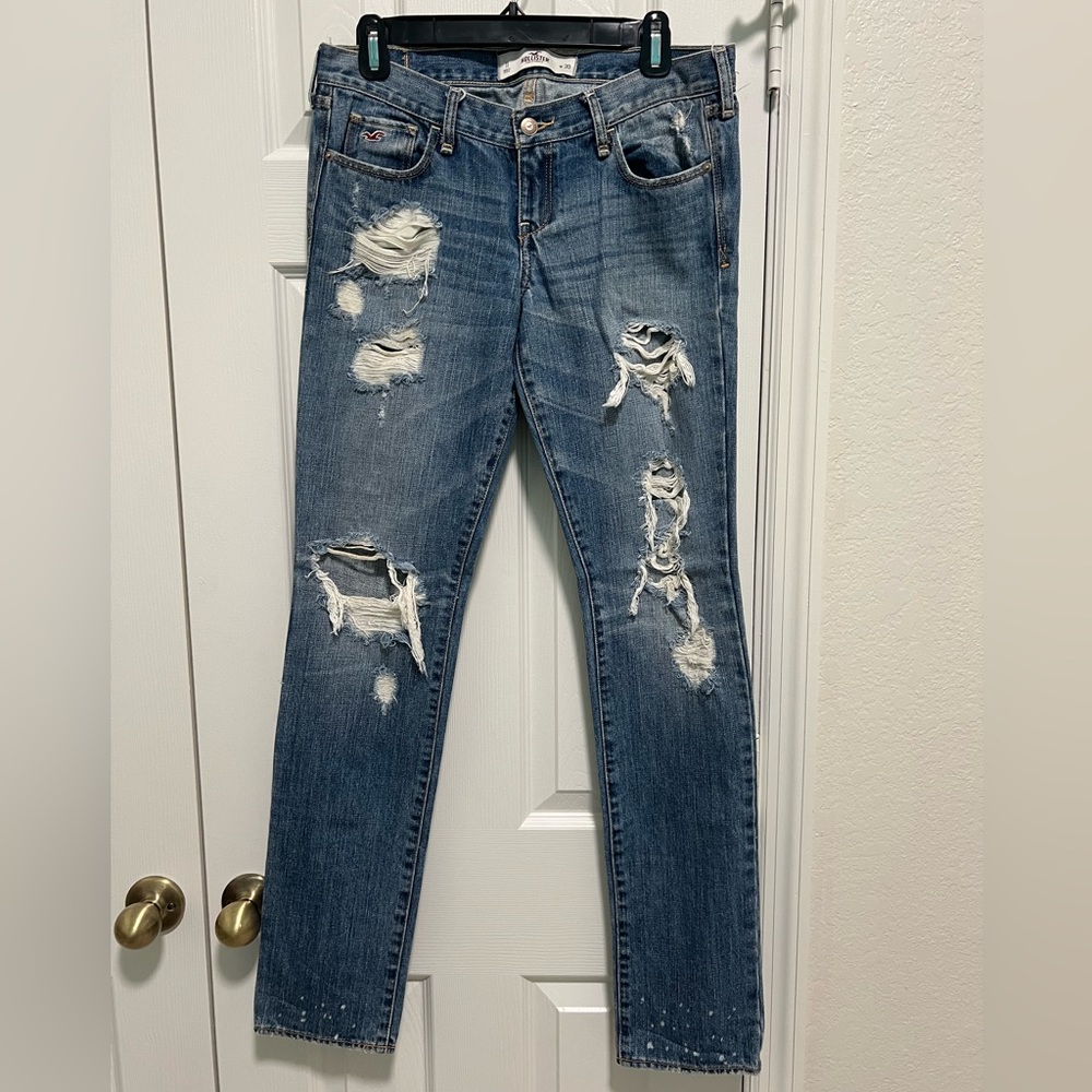 Holster destroyed straight leg